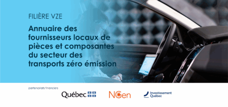 Filière véhicules zéro émission - Annuaire des fournisseurs locaux de pièces et composantes pour des transports zéro émission